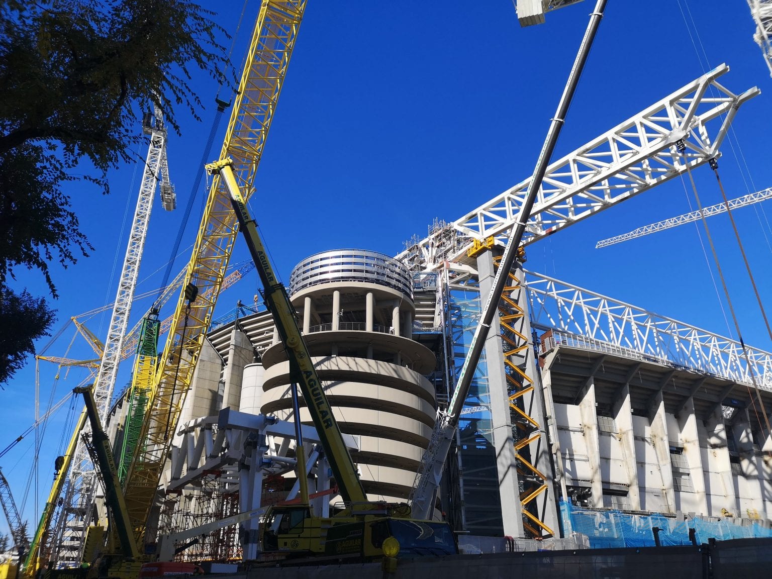 ¡Nueva actualización del avance de las obras del NUEVO BERNABEU!